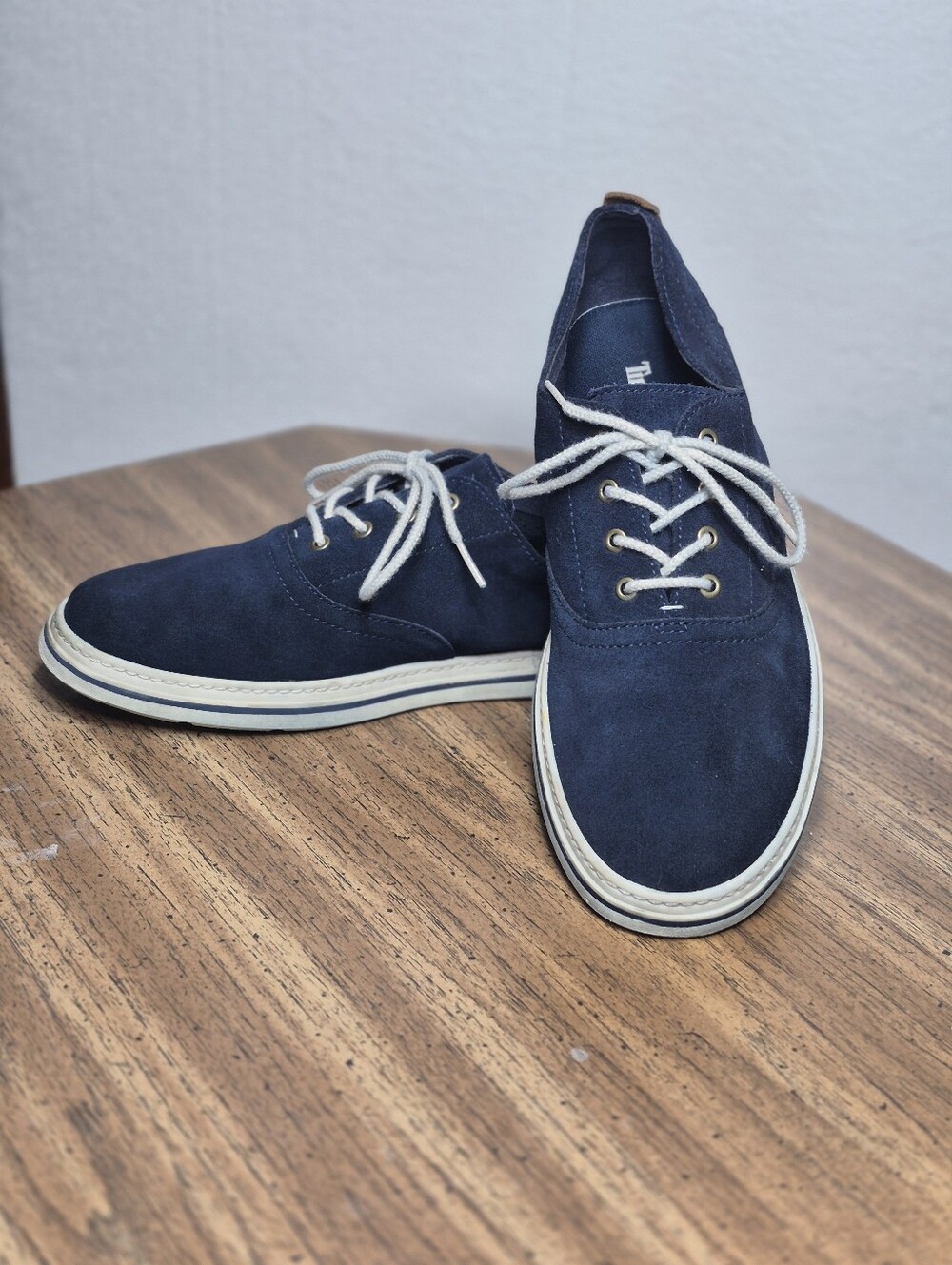 Timberland Navy Suede Boat Shoes Size 9 Mens